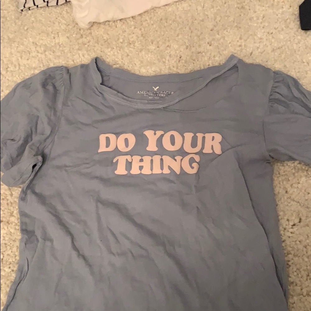 Super comfy American eagle tee